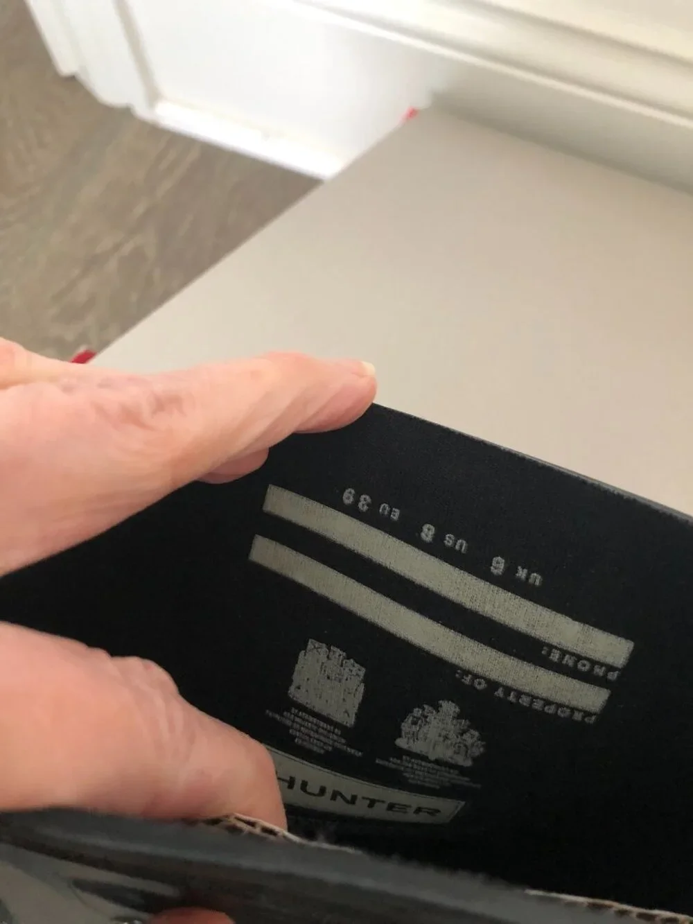 Hunter Tall Gloss Boots - Picture 9 of 9